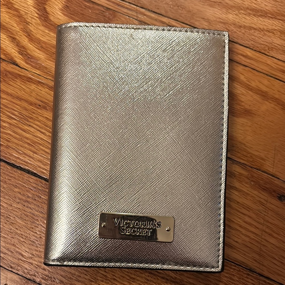 Victoria's Secret Metallic Gold Travel Wallet